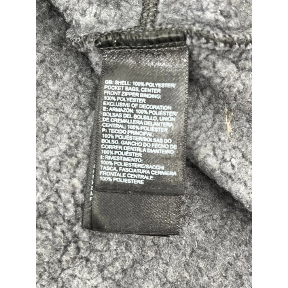 The North Face Mens Gordon Lyons 1/4 Zip Sweater Fleece‎ Pullover Grey Small